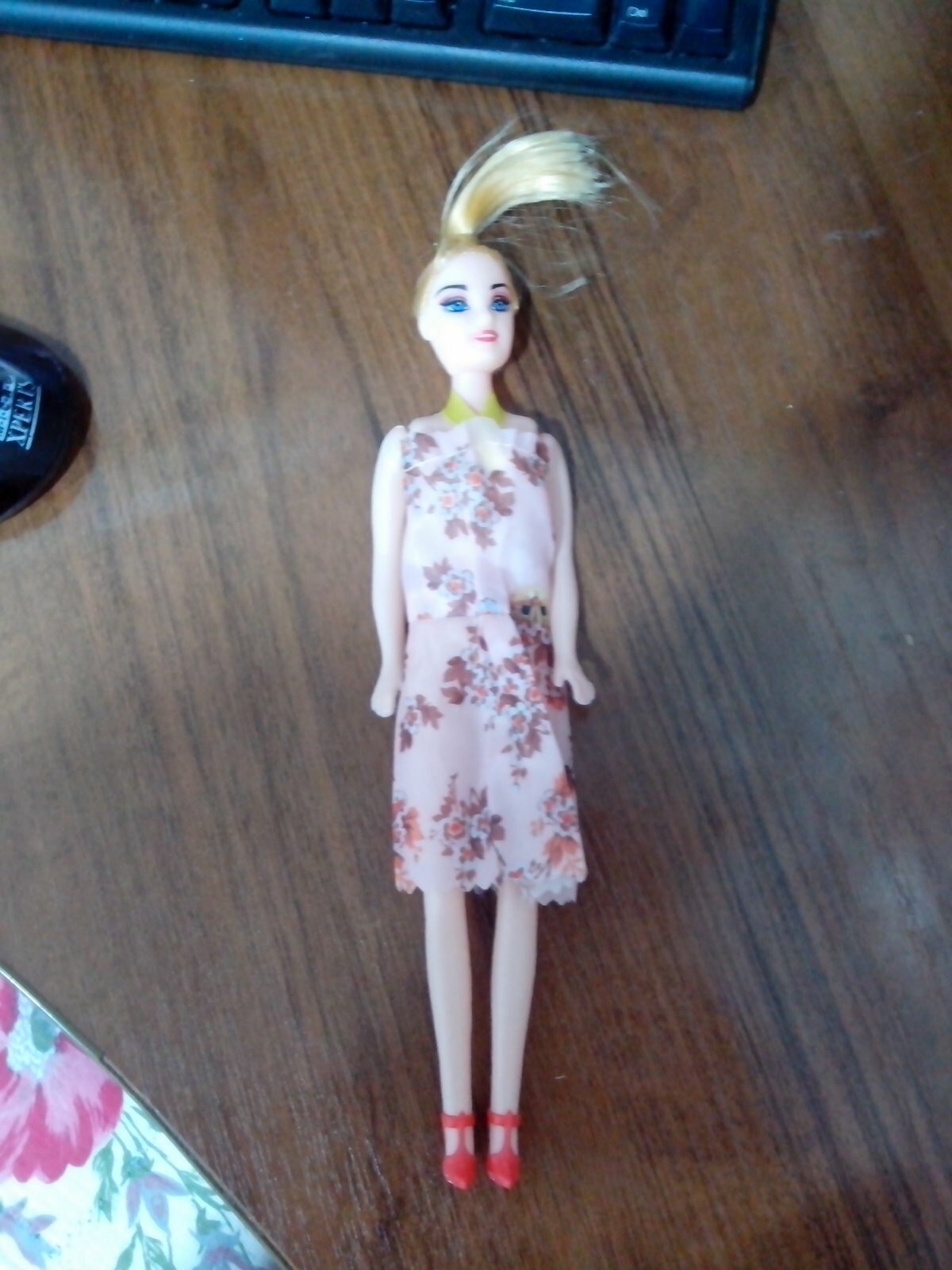 Фотография покупателя товара Кукла-модель «Оленька» в вечернем платье, МИКС - Фото 1