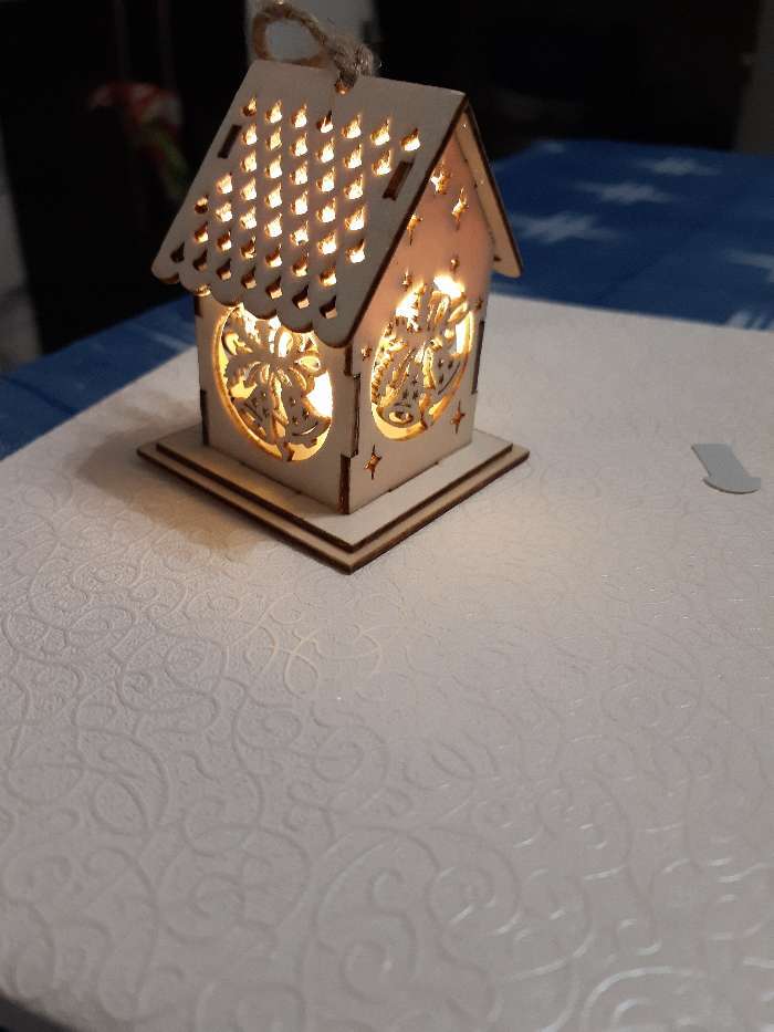 Фотография покупателя товара Декор с подсветкой «Новогодние колокольчики», мини - Фото 6