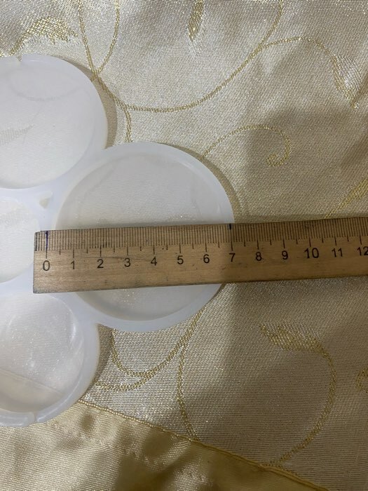 Фотография покупателя товара Форма для леденцов Доляна «Кругляши», силикон, 17×15,5×0,7 см, 6 ячеек, цвет белый