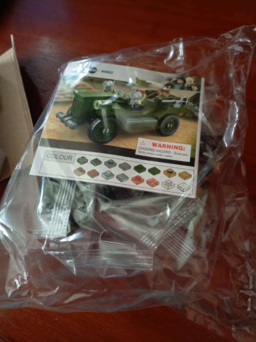 Фотография покупателя товара Конструктор Армия «Военный джип», 112 деталей, в пакете - Фото 3