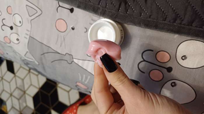 Фотография покупателя товара Гель-пластилин для декорирования ногтей, «KOMBI», 3-х фазный, 15мл, LED/UV, цвет розовый (003) - Фото 7