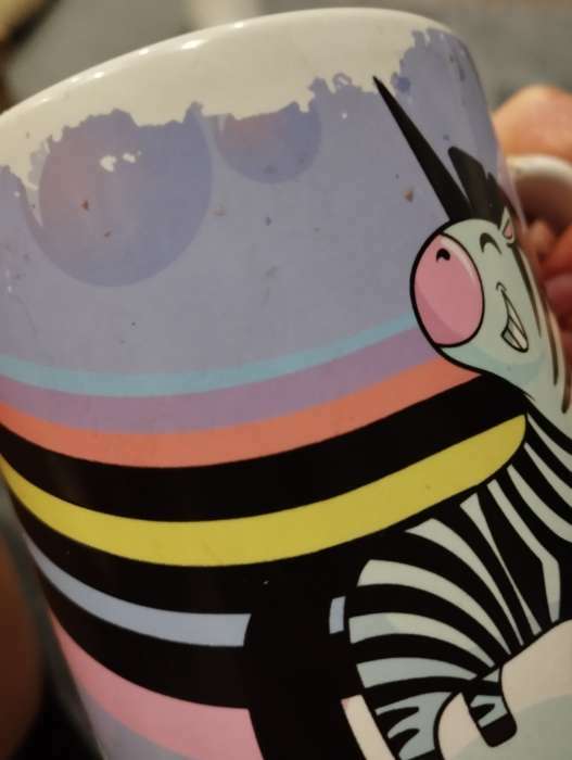 Фотография покупателя товара Кружка - хамелеон Доляна «Единорог», 350 мл, керамика, разноцветная - Фото 5