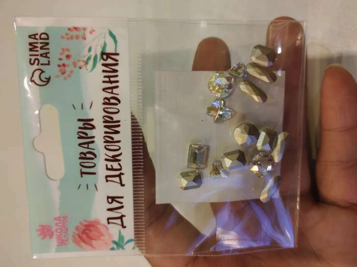 Фотография покупателя товара Камешки декоративные для творчества, набор 15 шт., цвет серый, камни: от 6 до 14 мм - Фото 1