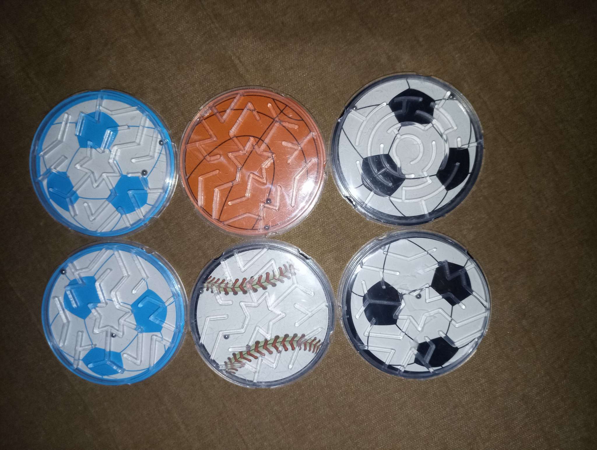 Фотография покупателя товара Головоломка «Спортивные мячи», цвета МИКС