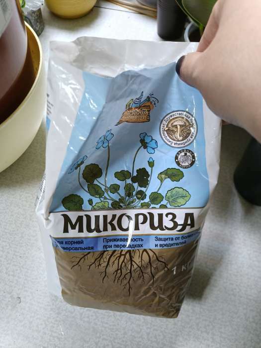 Фотография покупателя товара Микориза двойные корни Универсальная, 1 кг - Фото 3