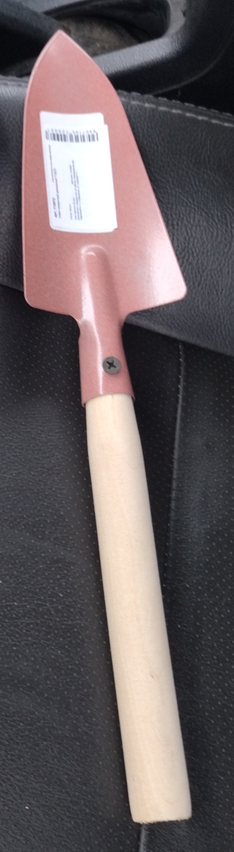 Фотография покупателя товара Совок посадочный, длина 35 см, удлинённый, деревянная ручка, цвет МИКС - Фото 7