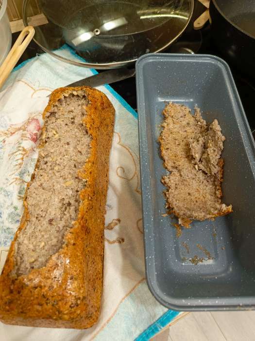Фотография покупателя товара Форма для выпечки Доляна «Мрамор. Хлеб», 31,5×13×6,5 см, антипригарное покрытие, цвет серый - Фото 3