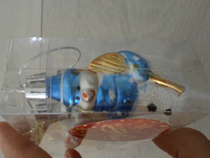 Фотография покупателя товара Ёлочные игрушки 4 шт. «Дружные снеговички», 3.5×6 см, МИКС - Фото 7