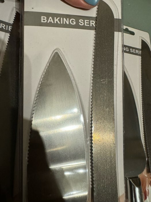 Фотография покупателя товара Набор кондитерский «Стиль», 2 предмета: лопатка 25 см, нож 31 см - Фото 2