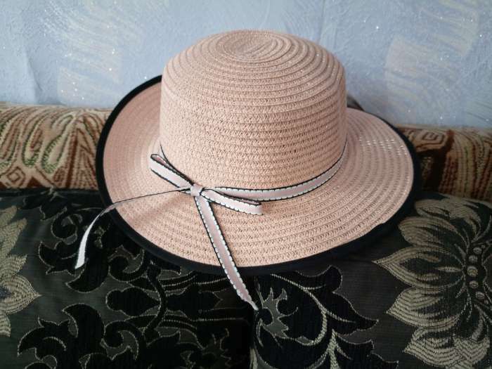 Фотография покупателя товара Шляпа для девочки MINAKU "Леди", размер 52-54, цвет розовый - Фото 1