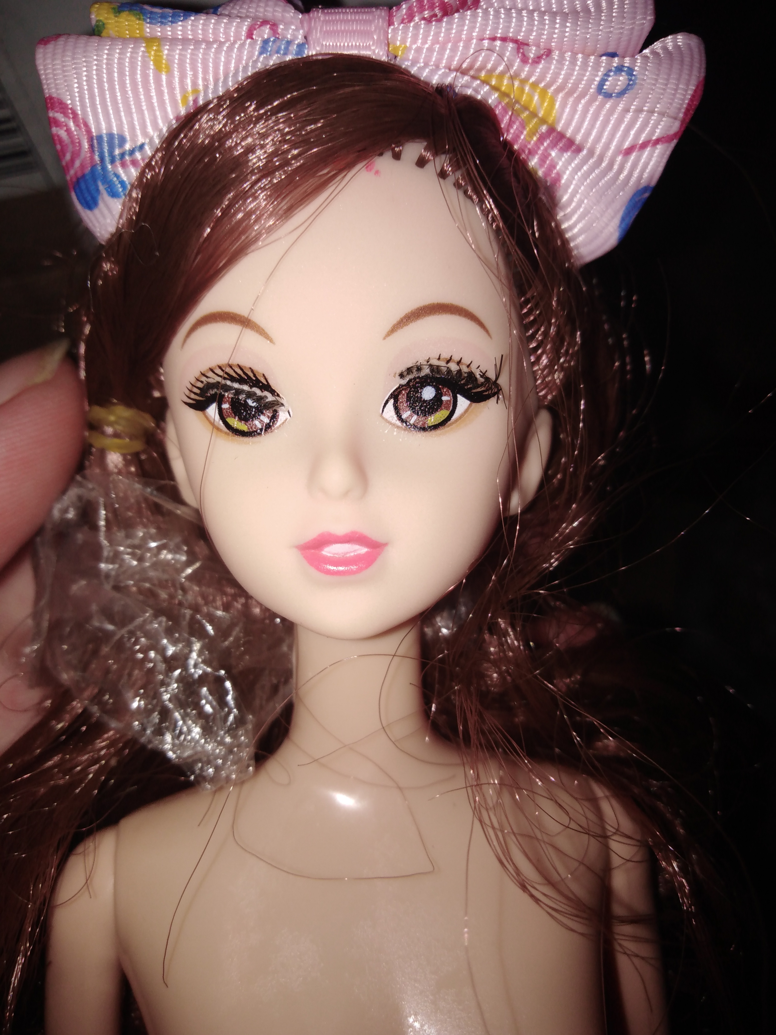 Фотография покупателя товара Кукла для торта «Сандра», 18×7×4,5 см, МИКС - Фото 4