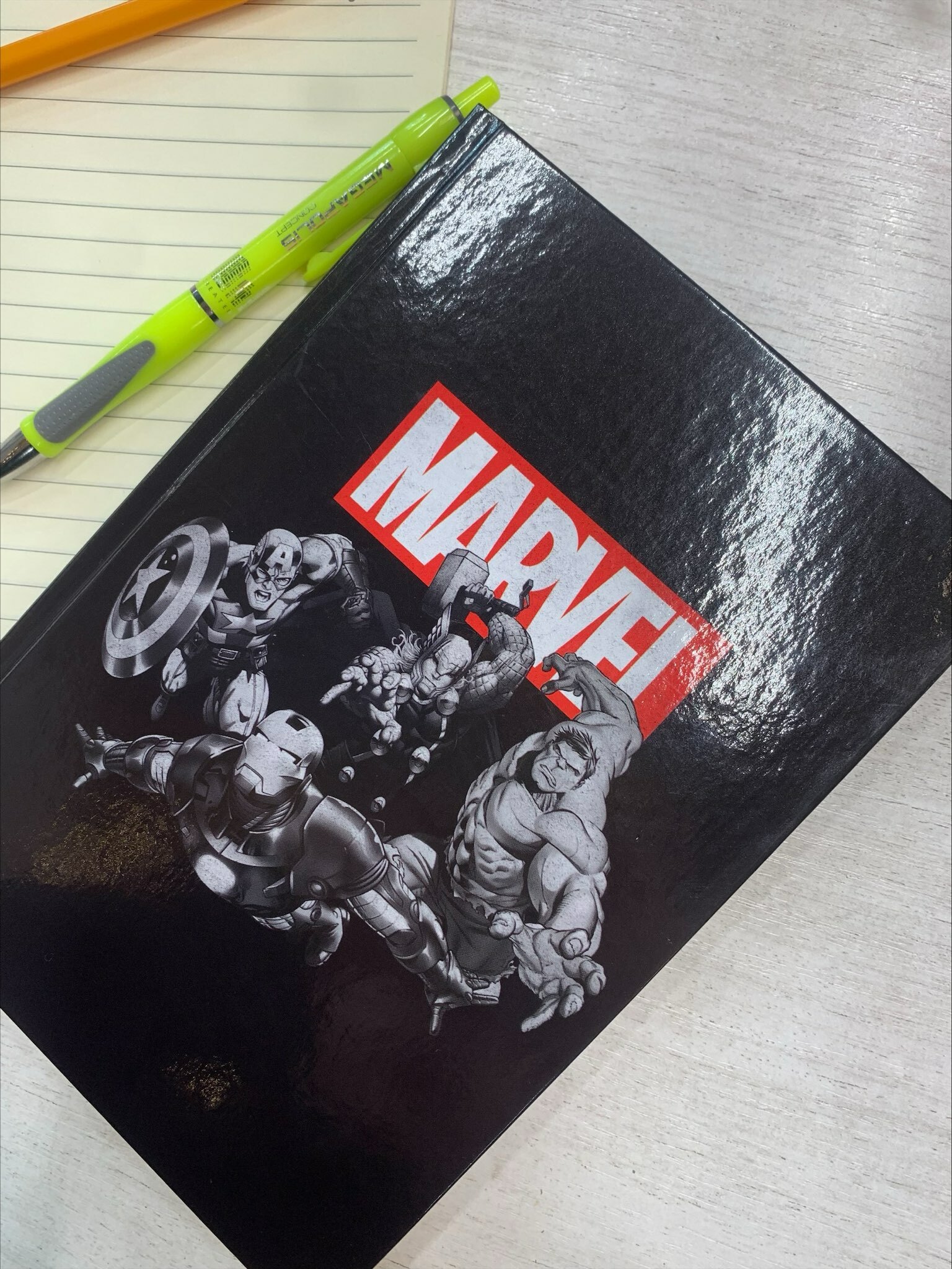 Фотография покупателя товара Ежедневник А5, 160 листов "Marvel", Мстители - Фото 2