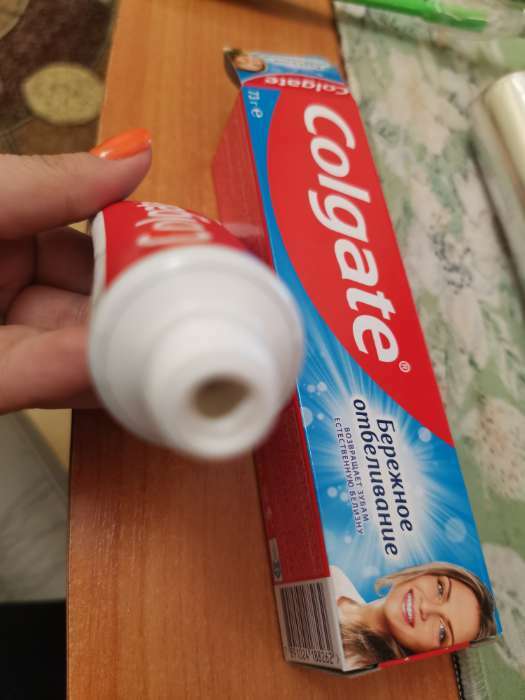 Фотография покупателя товара Зубная паста Colgate «Бережное отбеливание», 50 мл