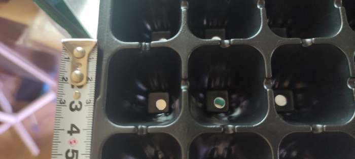Фотография покупателя товара Кассета для рассады Greengo на 105 ячеек, по 20 мл, из пластика, чёрная, 55 × 29.5 × 3 см