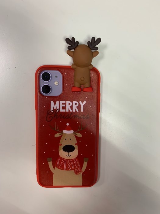 Фотография покупателя товара Чехол для телефона iPhone XR «Счастливого рождества», с персонажем, 7,6 х 15,1 см - Фото 3