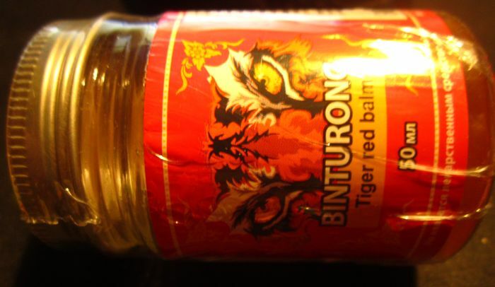 Фотография покупателя товара Бальзам Binturong Tiger Red Balm, разогревающий, от ушибов и растяжений, 50 г - Фото 1