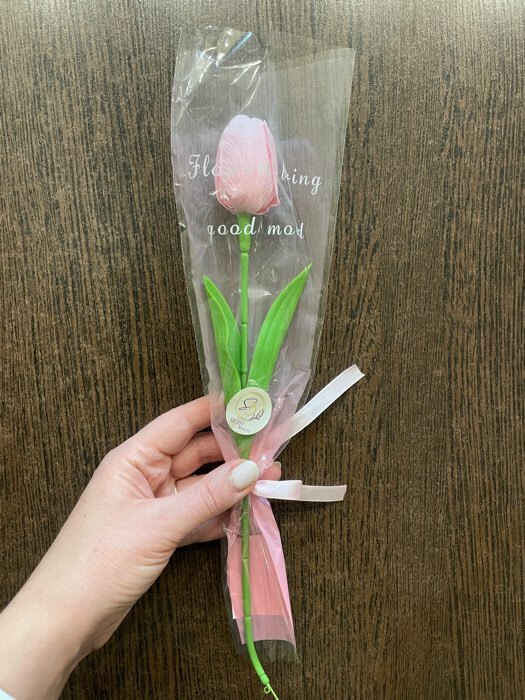 Фотография покупателя товара Мыльный тюльпан, розовый - Фото 2