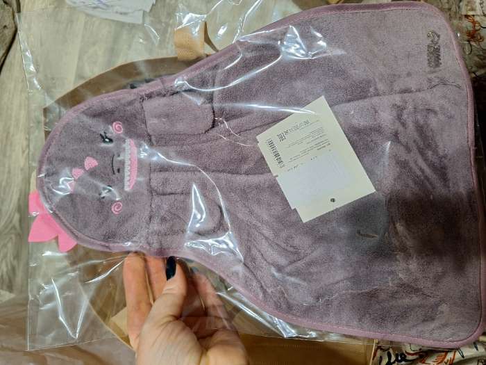 Фотография покупателя товара Салфетка декоративная «Доляна. Летящий дракончик», 25×34 см, 280 г/м² микрофибра, 100% п/э - Фото 3