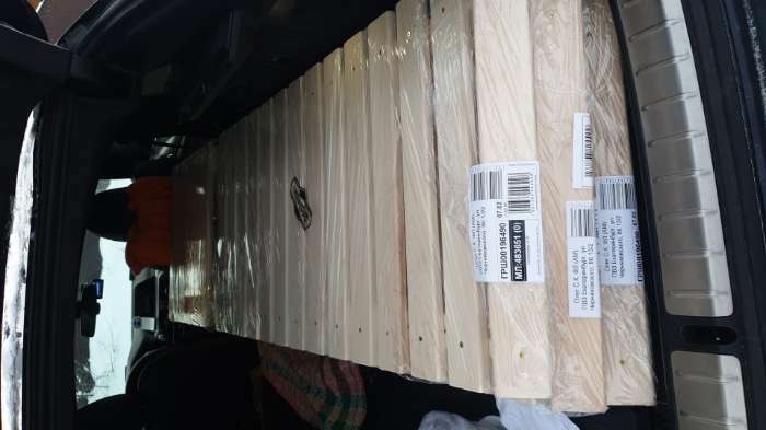 Фотография покупателя товара Шезлонг - лежак с регулируемым подголовником, 200×55×44,5см, из липы, "Добропаров" - Фото 1