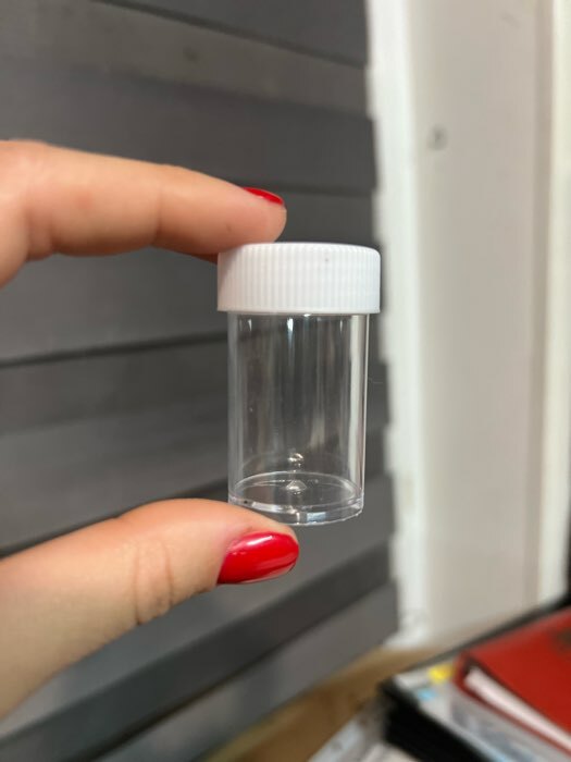 Фотография покупателя товара Баночка для хранения, 20 мл, белая, прозрачная - Фото 5