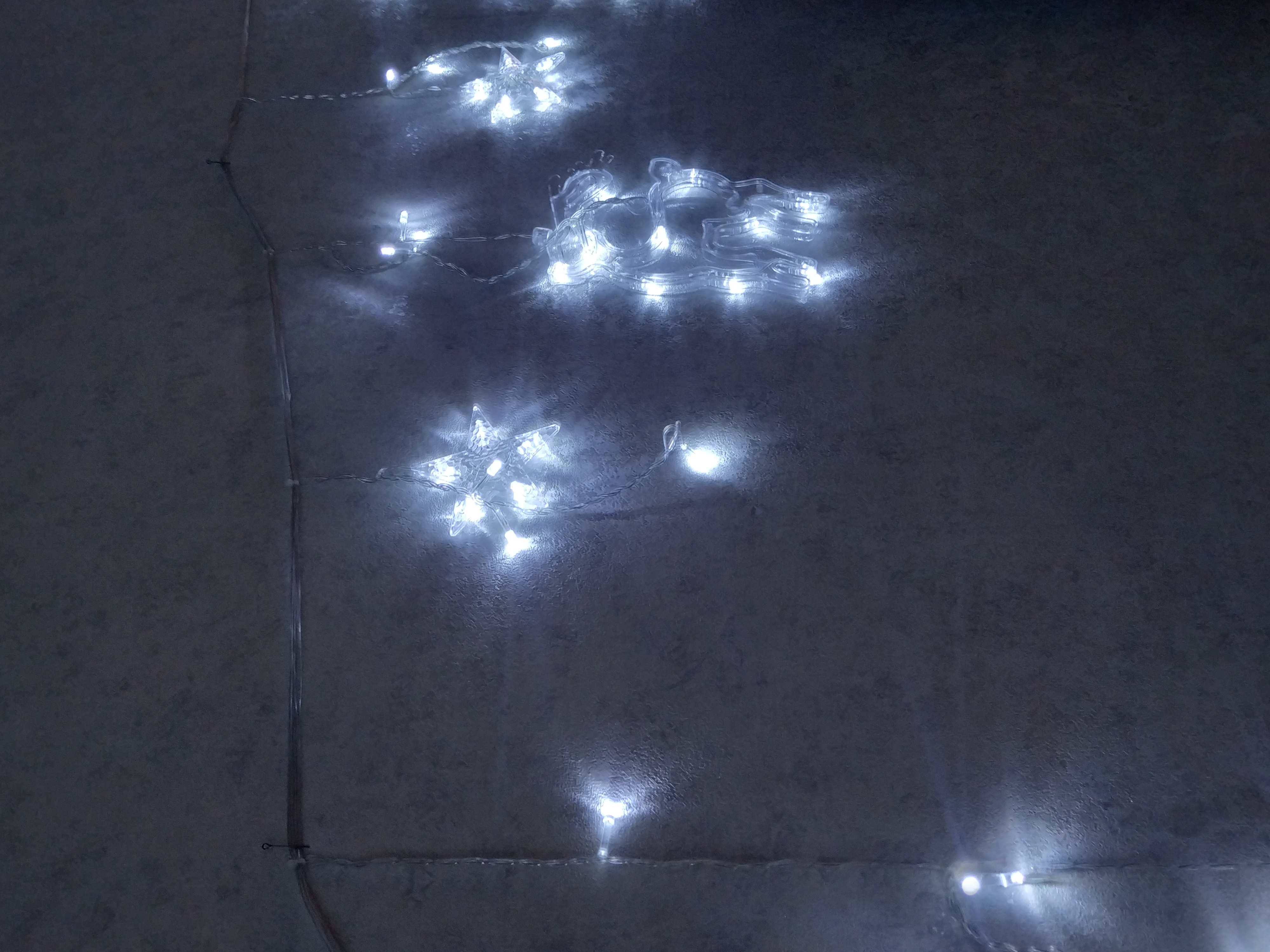 Фотография покупателя товара Гирлянда «Бахрома» 2.4 × 0.9 м с насадками «Звёзды», IP20, прозрачная нить, 138 LED, свечение мульти, 8 режимов, 220 В - Фото 54
