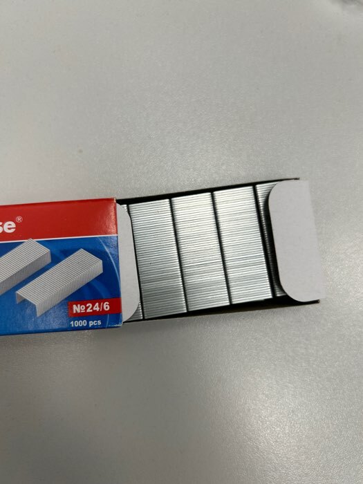 Фотография покупателя товара Скобы омеднённые №10, ErichKrause, для степлера, 1000 шт. - Фото 5