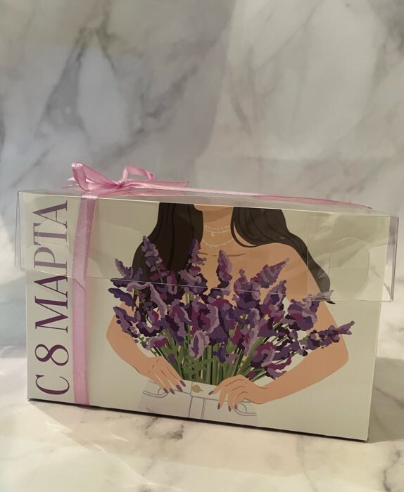 Фотография покупателя товара Коробка для капкейка, кондитерская упаковка, 2 ячейки «Самому лучшему», 16×8×10 см - Фото 25