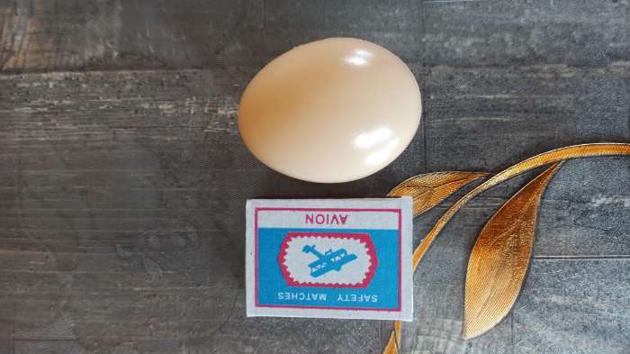 Фотография покупателя товара Яйцо искусственное подкладное, для кур, 4 × 5 см, 1 шт., коричневое - Фото 3