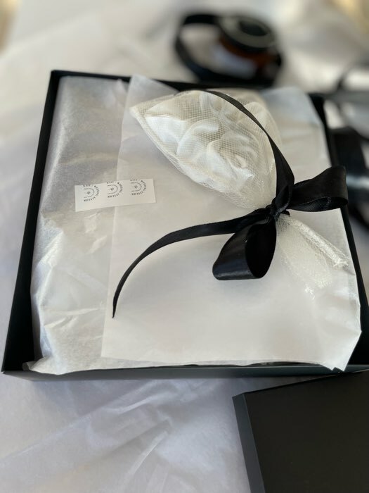 Фотография покупателя товара Бумага упаковочная тишью, черный, 50 х 66 см - Фото 2