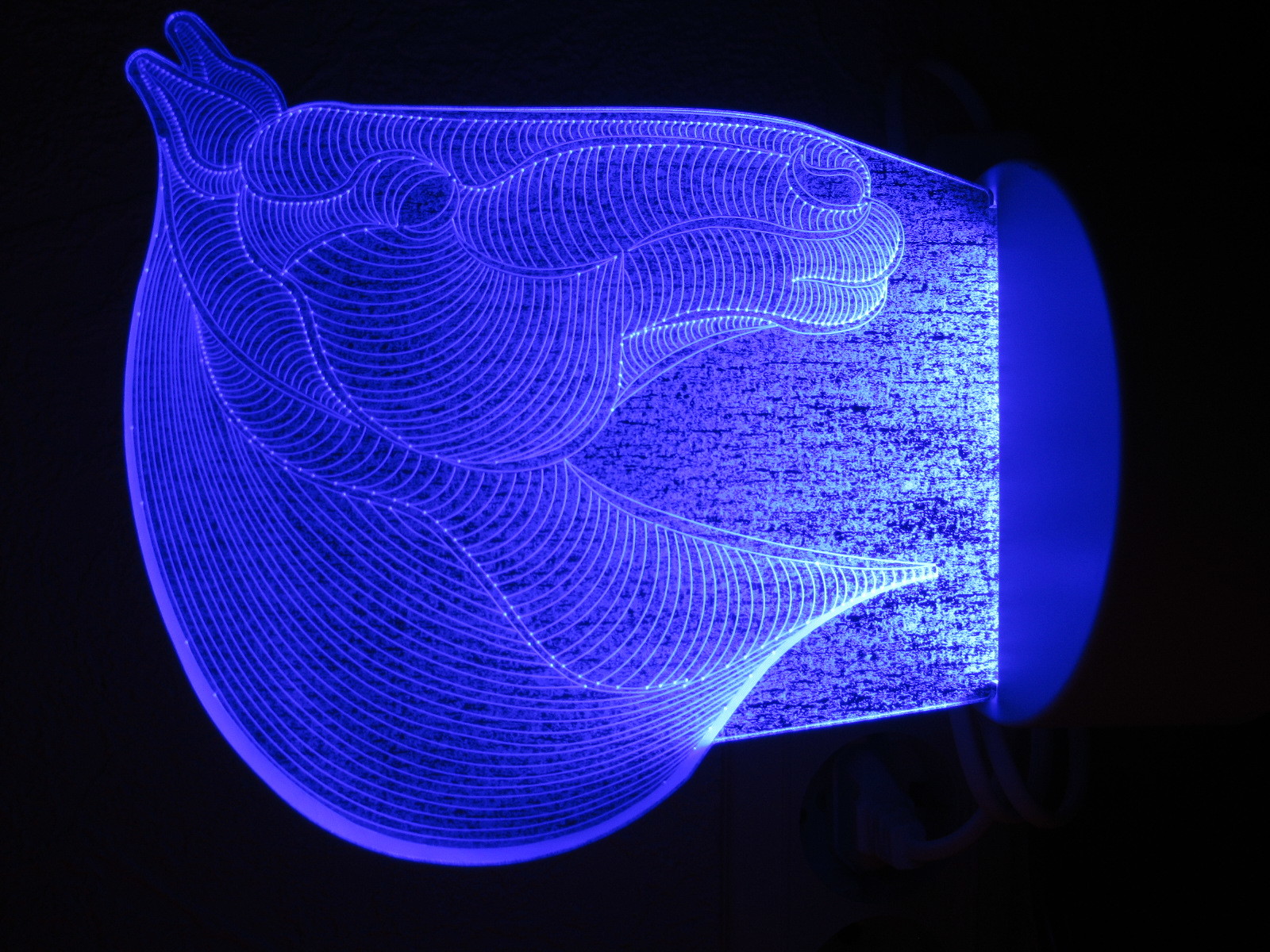 Фотография покупателя товара Светильник «Лошадь» LED RGB от сети - Фото 2
