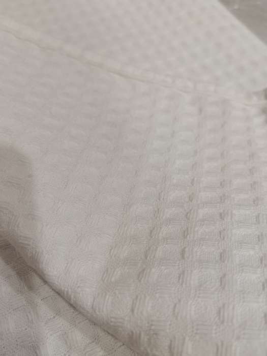 Фотография покупателя товара Полотенце 45×60 см, белое, вафля, 240 г/м², хлопок 100% - Фото 1