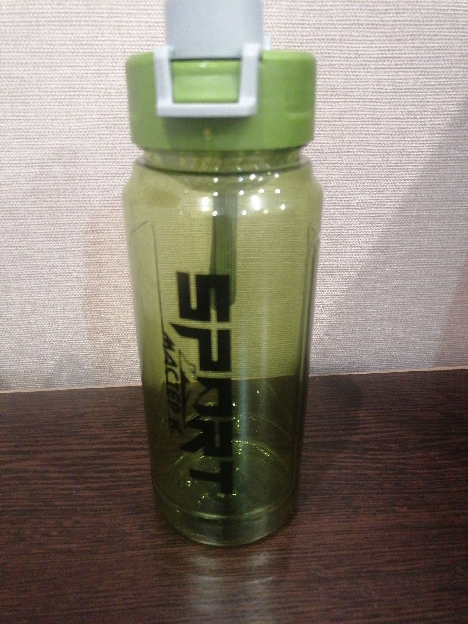 Фотография покупателя товара Бутылка для воды, 700 мл, "Мастер К. Sport", 22.5 х 7.5 см, зелёная - Фото 2