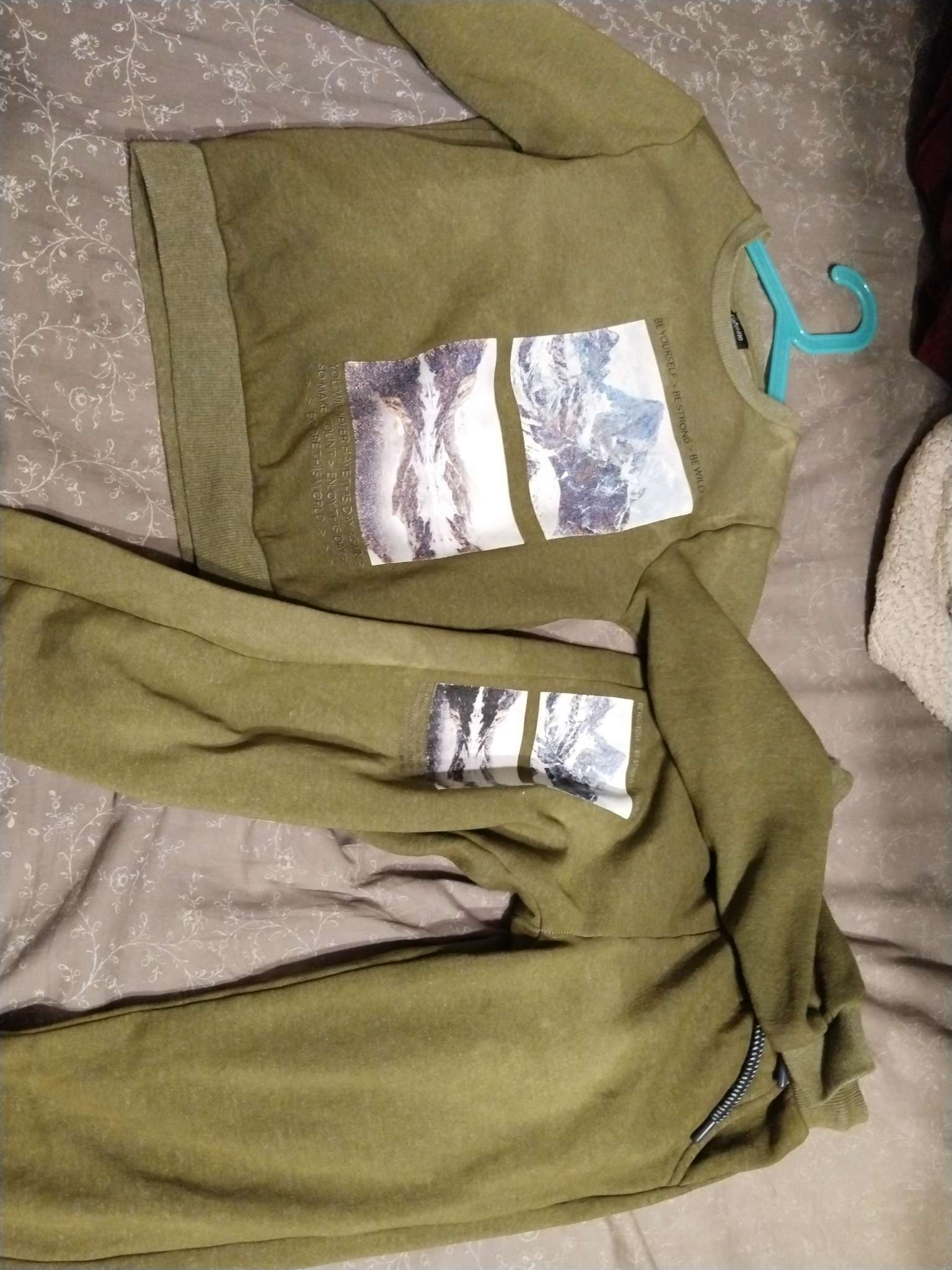 Фотография покупателя товара Краситель для ткани "Джинса" темно-зелёный, 10г - Фото 2