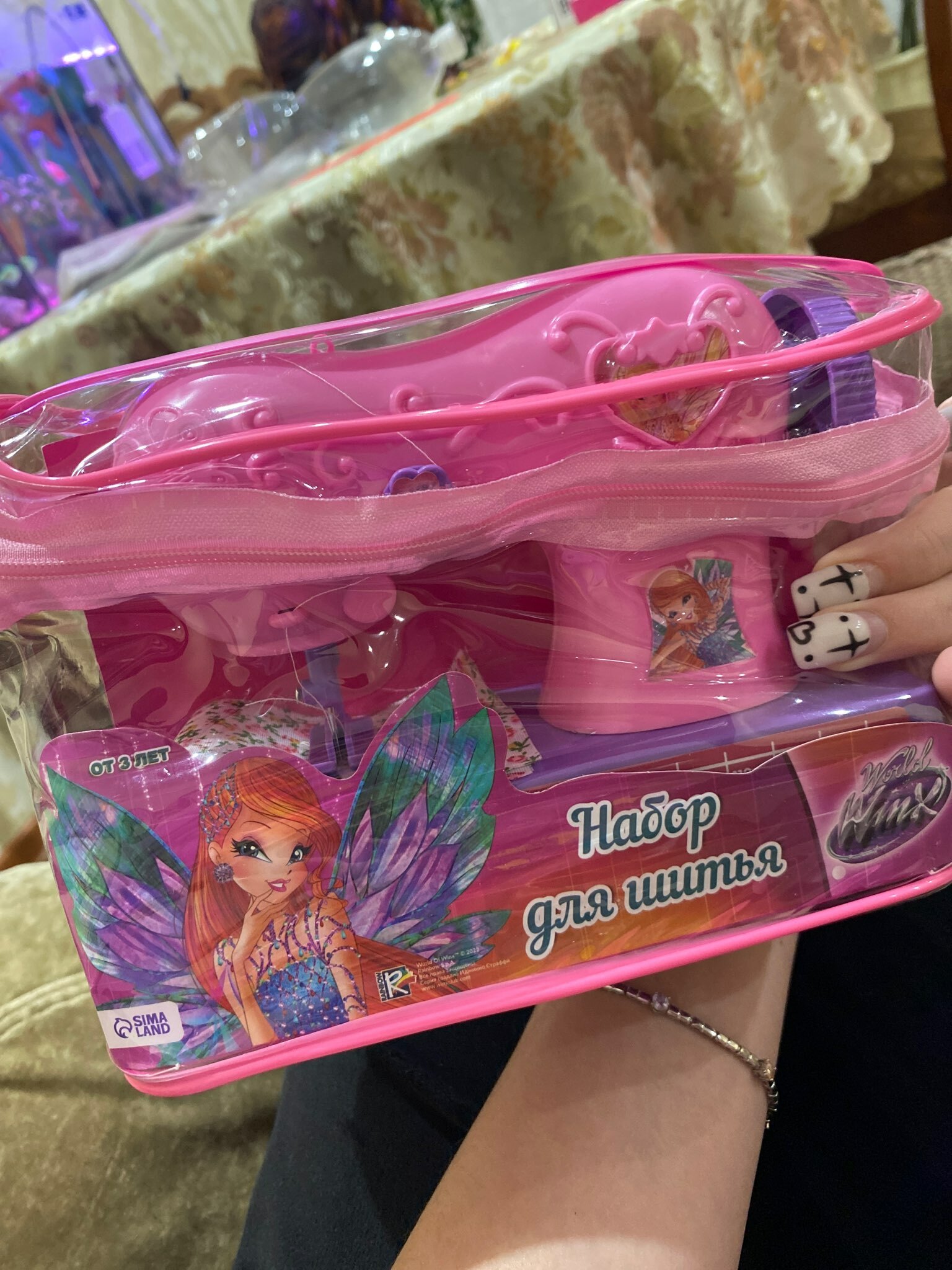 Фотография покупателя товара Швейная машинка детская, феи WINX - Фото 1