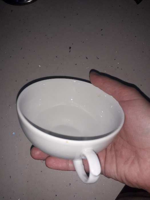 Фотография покупателя товара Чашка чайная фарфоровая «Рубин», 220 мл, d=10,2 см - Фото 4