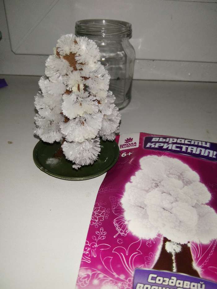 Фотография покупателя товара Набор для выращивания кристалла «Волшебное дерево» цвет белый - Фото 32