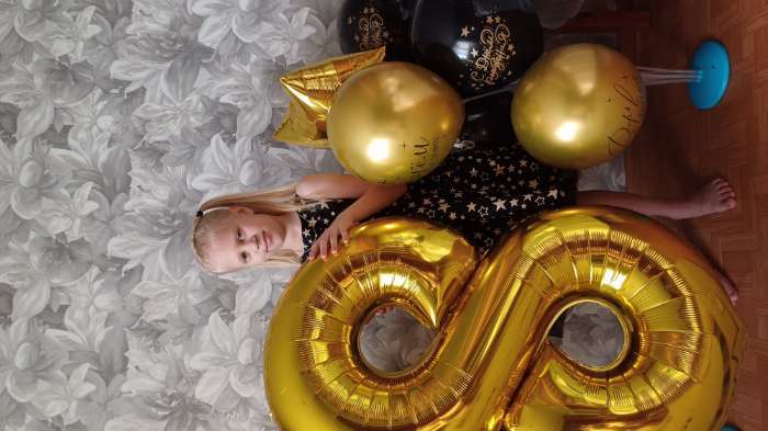 Фотография покупателя товара Воздушные шары латексные 12" «Всё сбудется», 5 шт., хром - Фото 2