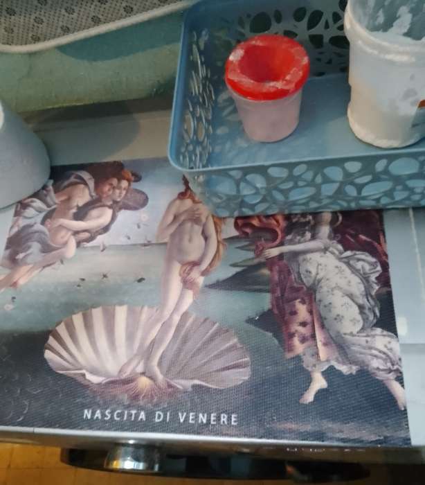 Фотография покупателя товара Салфетка на стол "Венера", ПВХ, 40х29 см - Фото 3
