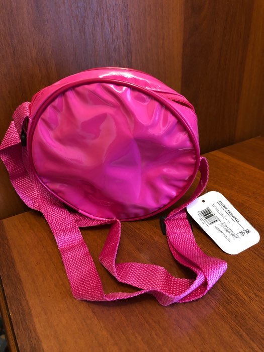 Фотография покупателя товара Сумка детская «Милее всех», круглая, цвет розовый - Фото 2