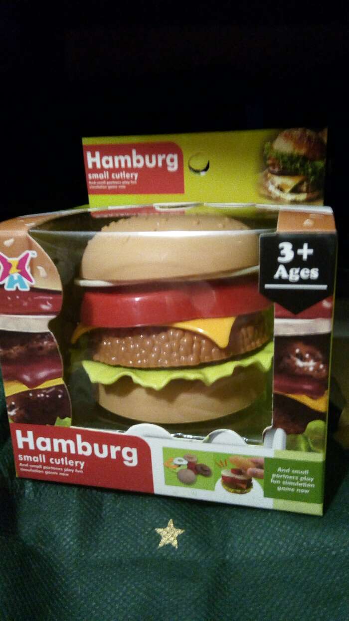 Фотография покупателя товара Набор продуктов «Гамбургер» - Фото 2