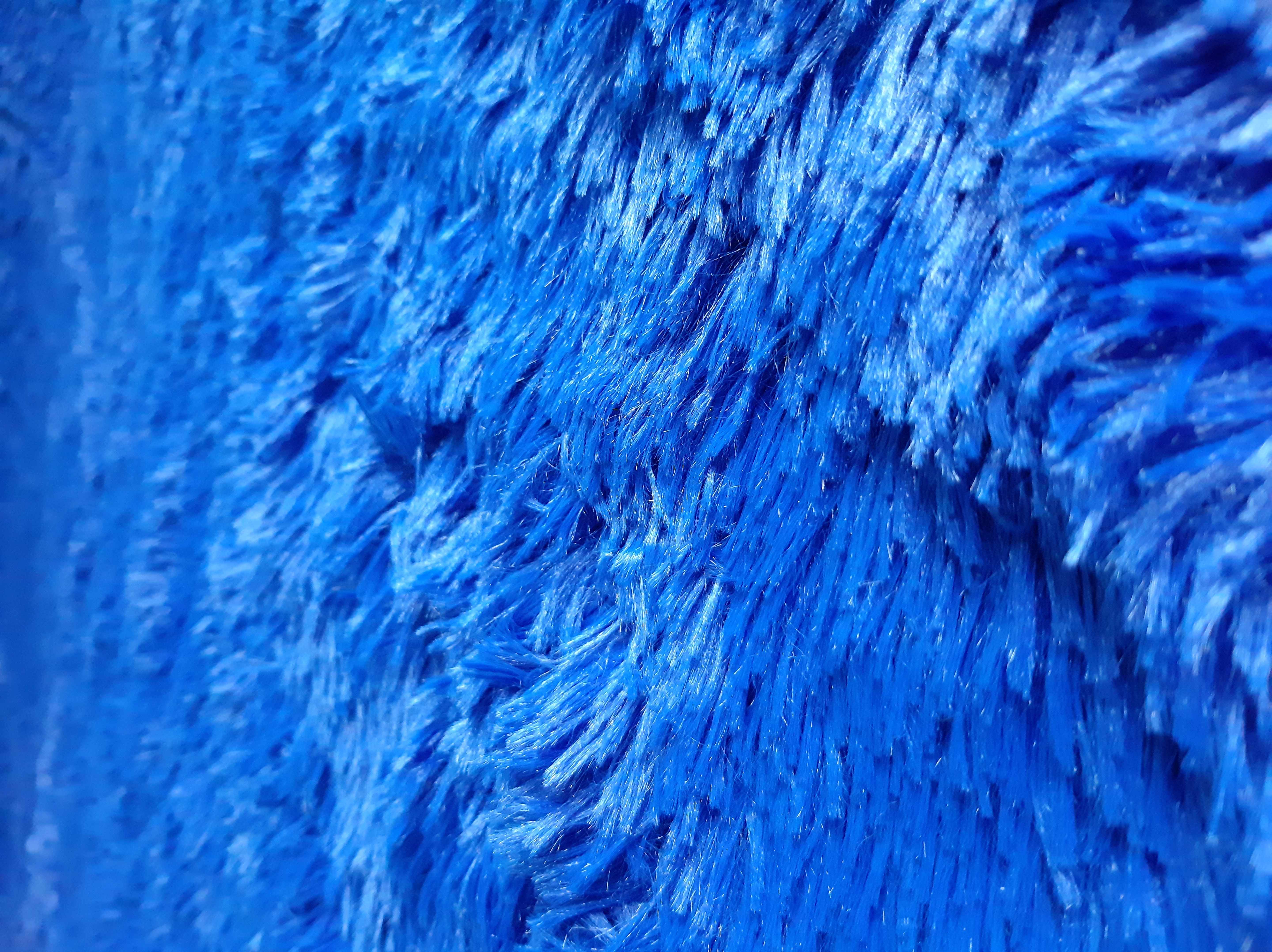 Фотография покупателя товара Плед мех «Шиншилла», двухсторонний, 240х220 см, синий - Фото 1