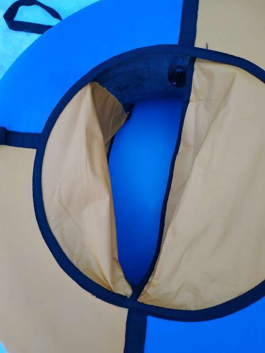 Фотография покупателя товара Тюбинг-ватрушка, диаметр чехла 110 см, цвета МИКС
