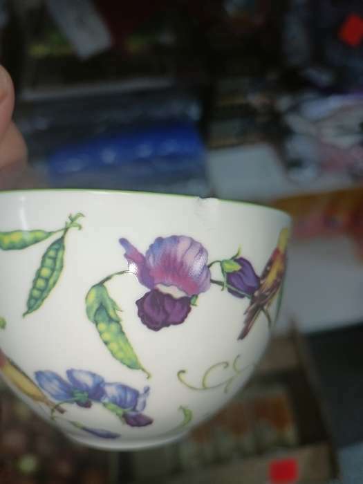 Фотография покупателя товара Сервиз фарфоровый чайный Доляна «Зелёный сад», 12 предметов: 6 чашек 220 мл, 6 блюдец d=13 см