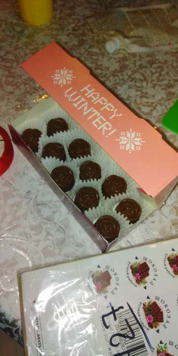 Фотография покупателя товара Форма для шоколада и конфет KONFINETTA «Роза», 21 ячейка, цвет прозрачный - Фото 1