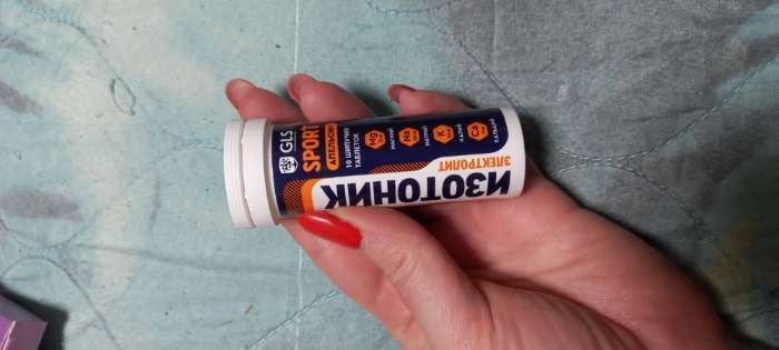 Фотография покупателя товара Изотоник "Электролит REDJAR" GLS вкус апельсин, 10 шипучих таблеток - Фото 2