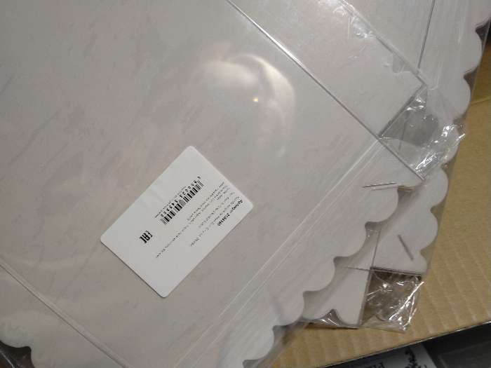 Фотография покупателя товара Коробочка для печенья с PVC крышкой "Полоски", крафт, 22 х 15 х 3 см - Фото 9