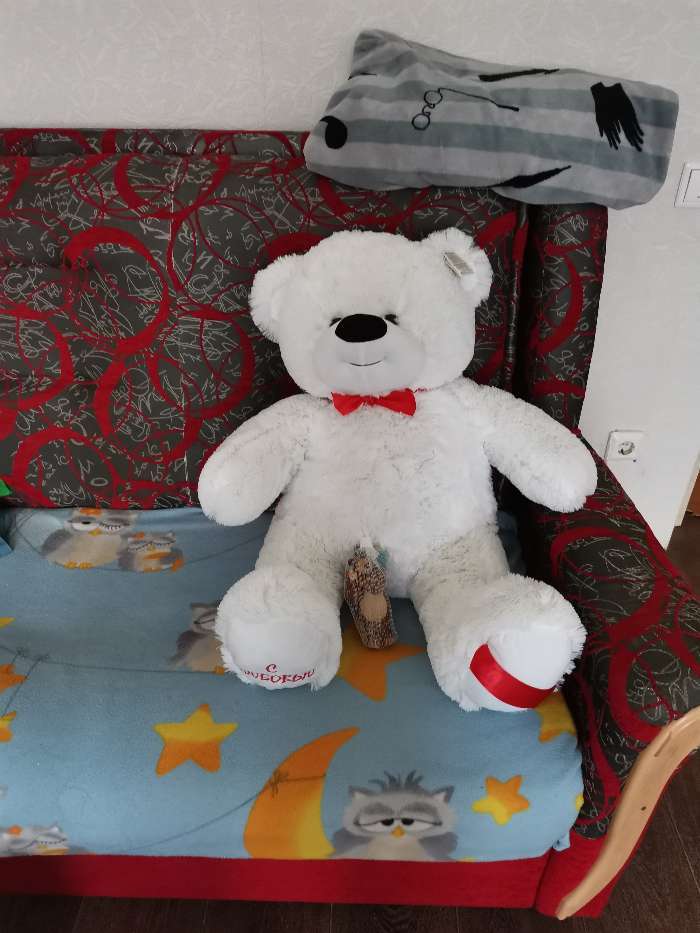 Фотография покупателя товара Мягкая игрушка «Медведь Захар», 85 см - Фото 1