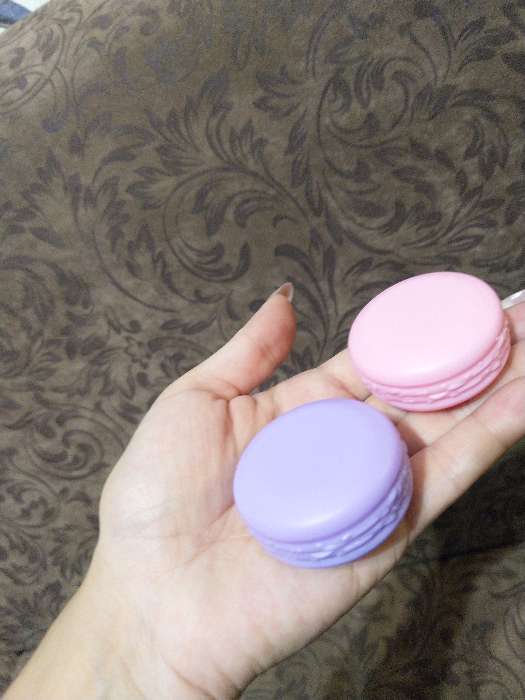 Фотография покупателя товара Баночка для хранения «Макарун», 10 г, цвет МИКС - Фото 1