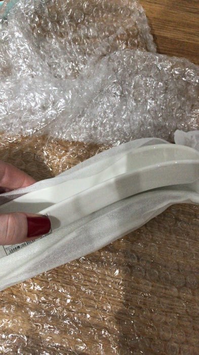 Фотография покупателя товара Блюдо для оливок «Серпан», 150 мл, 26×9×3 см, керамика, белое - Фото 3