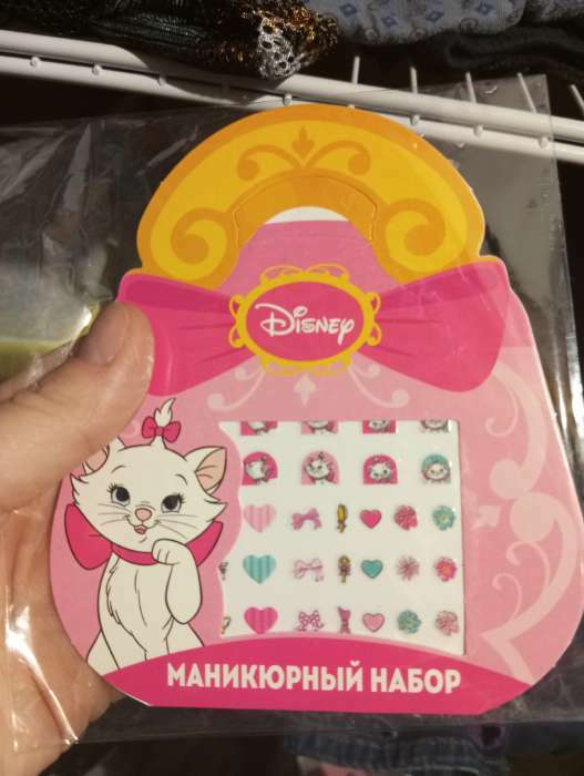 Фотография покупателя товара Наклейки для ногтей детские, Минни маус - Фото 2